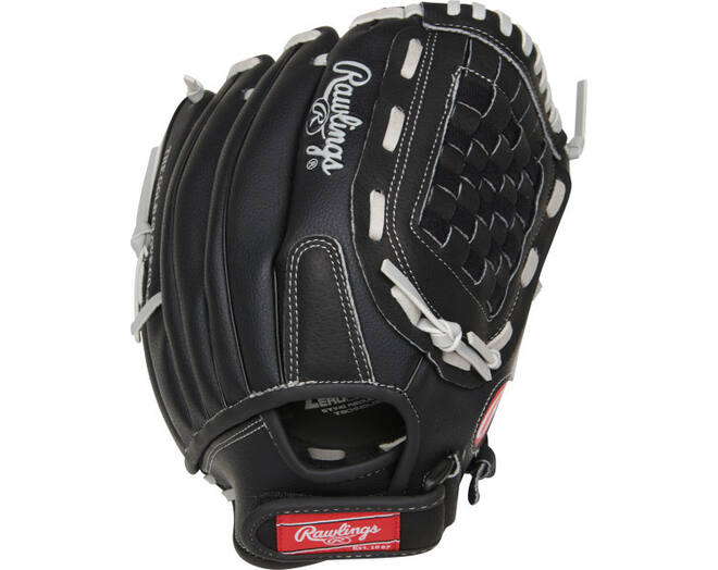 Rawlings RSB120GB 12 Inch Leather Palm Slowpitch Softball Glove | Right Hand Catch