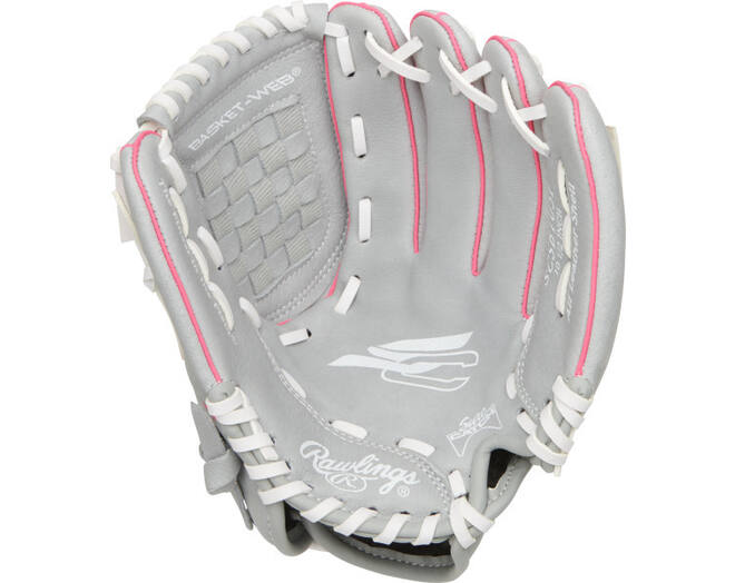Rawlings SCSB105P Soft All-Leather Sure Catch Series Youth Glove 10,5 Inch | Left Hand Catch