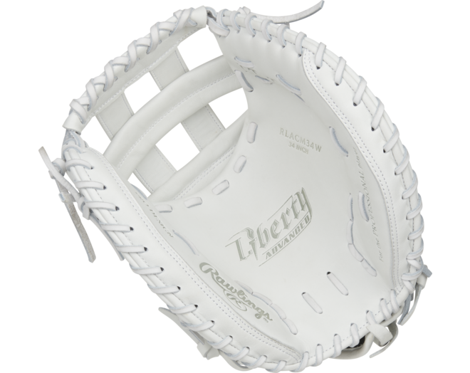 Rawlings RLACM34W Baseball Catcher Mitt 34 Inch | Left Hand Catch