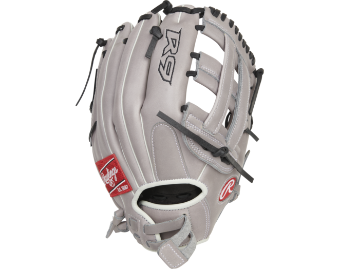 Rawlings R9SB120U-6GW R9 ContoUR Fastpitch Outfield Glove 12-inch | Right Hand Glove