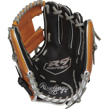 Rawlings R91125U-2BT R9 ContoUR Infield Baseball Glove 11,25 Inch | Left Hand Catch