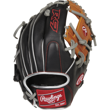 Rawlings R91125U-2BT R9 ContoUR Infield Baseball Glove 11,25 Inch | Left Hand Catch