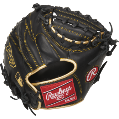 Rawlings R9TRCM 27 Inch Leather R9 Series Catcher Training Mitt | Left Hand Catch