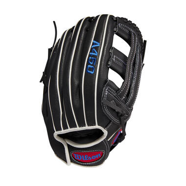 Wilson WBW10017612 12 Inch Synthetic A450 Baseball Outfield Glove | Left Hand Catch