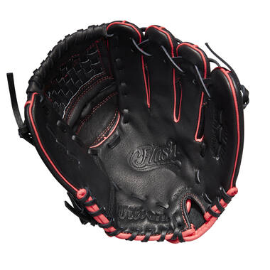 Wilson WBW100416115 11,5 Inch Synthetic A440 Flash Fastpitch Softball Infield Glove | Right Hand Catch