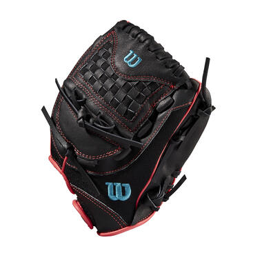 Wilson WBW100416115 11,5 Inch Synthetic A440 Flash Fastpitch Softball Infield Glove | Right Hand Catch