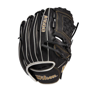 Wilson WBW10018112 12 Inch A1000 FP P12 Softball Leather Fastpitch Pitcher Glove | Right Hand Catch