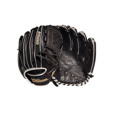 Wilson WBW10018112 12 Inch A1000 FP P12 Softball Leather Fastpitch Pitcher Glove | Right Hand Catch