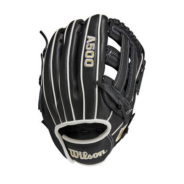 Wilson WBW100898105 10,5 Inch Leather A500 Youth Baseball Glove | Left Hand Catch