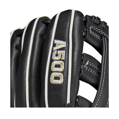 Wilson WBW100898105 10,5 Inch Leather A500 Youth Baseball Glove | Left Hand Catch