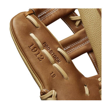 Wilson WBW10097212 12 Inch Leather A2000 1912SS Super Skin Baseball Pitcher Glove | Left Hand Catch