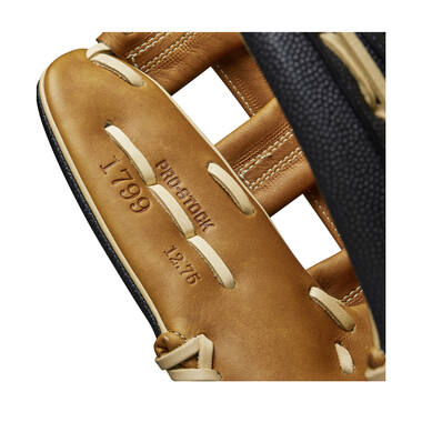Wilson WBW1009751275 12,75 Inch Leather A2000 1799SS Baseball Outfield Glove | Left Hand Catch