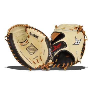 All Star CM3200SBT 33,5 Inch Leather Baseball Catcher's Mitt | Right Hand Catch