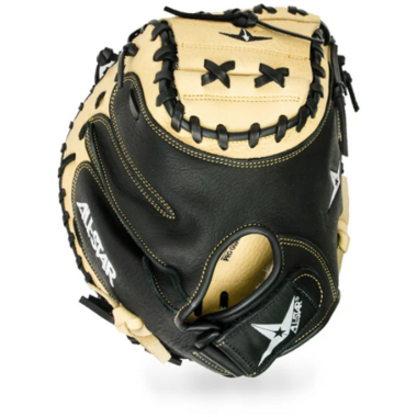 All Star CM3031 33,5 Inch 2-Piece Open Back Adult Leather Baseball Cather Mitt | Right Hand Catch