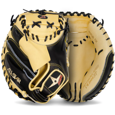 All Star CM3000BT 35 Inch Leather Pro Elite Baseball Catcher's Mitt | Left Hand Catch