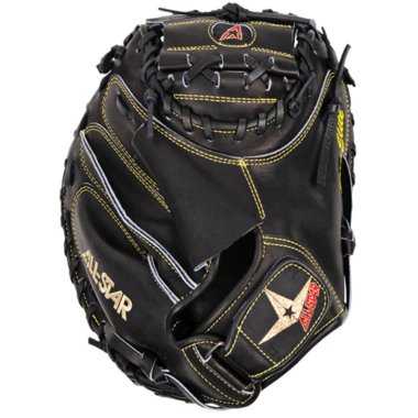 All Star CM3000SBK Pro Elite Baseball Catcher Mitt 33.5 Inch | Left Hand Catch
