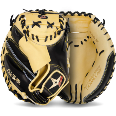 All Star CM3000XSBT 32 Inch Leather Pro Elite Baseball Catcher's Mitt | Left Hand Catch