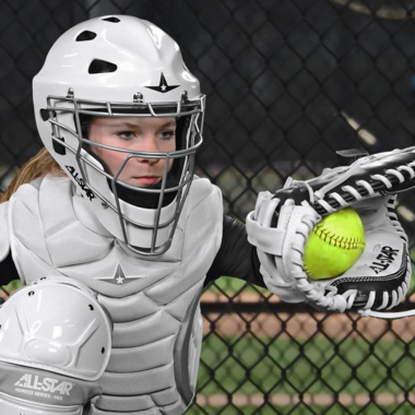 All Star CMW-H-Y Youth Heiress 32,5 Inch Leather Fastpitch Catcher Mitt | Right Hand Catch