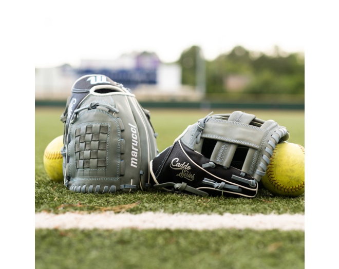 Marucci MFGCDFP1100 Caddo Fastpitch Series 11 Inch Leather/Synthetic Softball Glove | Left Hand Catch