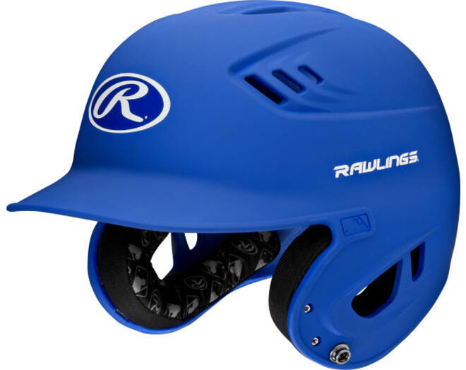 Rawlings R16MS Matte Baseball Batting Adult Helmet | R16 Series Color Royal