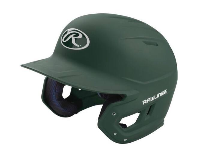 Rawlings IMPAX Foam Mach Baseball Batting Helmet Youth | Dark Green