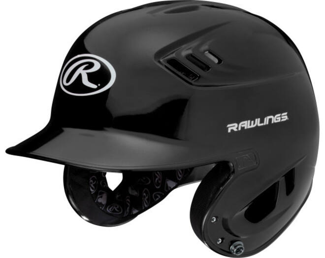 Rawlings R1601S VELO Series Heat Exchange Baseball Batting Helmet | Adult Color Black