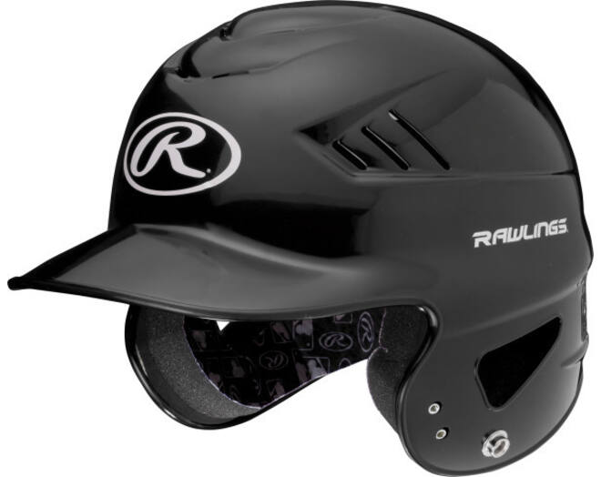 Rawlings RCFTB One Size Coolflo Tee-Ball Youth Batting Helmet Color Black