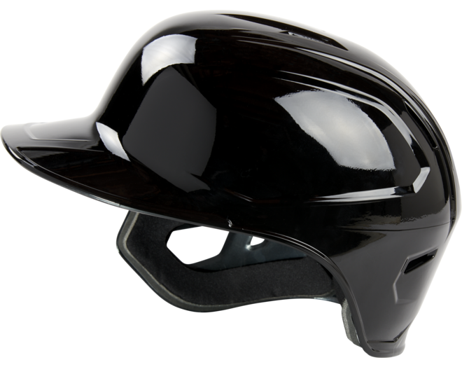 Rawlings MSE01A Mach Single Ear Left Handed Baseball Batting Helmet | L Black