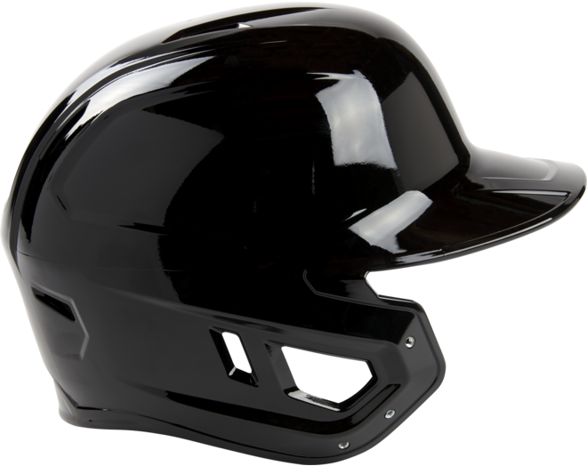 Rawlings MSE01A Mach Single Ear Left Handed Baseball Batting Helmet | L Black