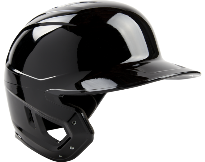 Rawlings MSE01A Mach Single Ear Left Handed Baseball Batting Helmet | L Black