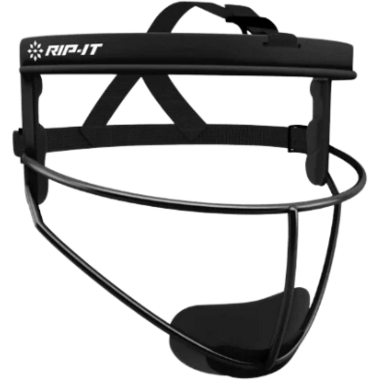 RIP-IT Youth Pro Original Defense Softball Steel Bars Fielder's Mask Color Black