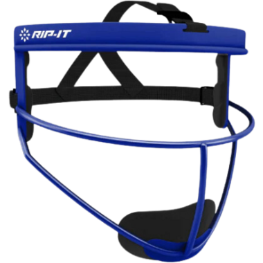 RIP-IT Youth Pro Original Defense Softball Steel Bars Fielder's Mask Color Royal