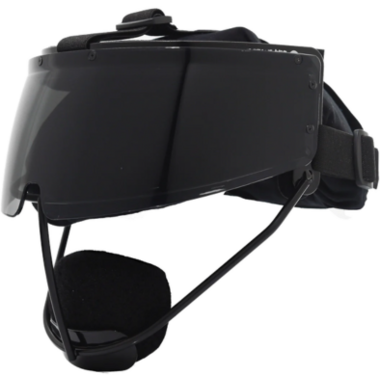SHOC Softball Youth/Adult Visor Color 40 Percent Smoke | Designed For Rip-It Masks