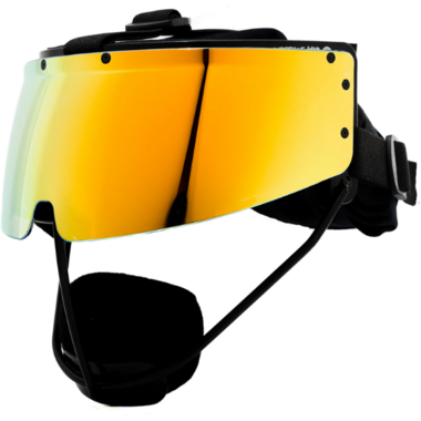 SHOC Softball Youth/Adult Visor Color Golden Dragon | Designed For Rip-It Masks