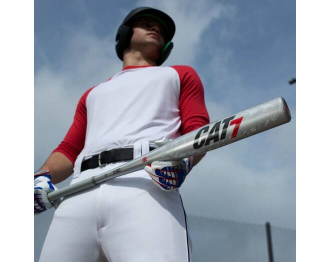 Marucci MCBC72S CAT7 Silver BBCOR (-3) 33 inch Size