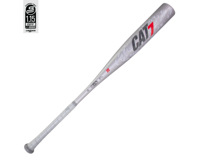 Marucci MSBC7210S CAT7 Silver (-10) 2 3/4 30 inch Size