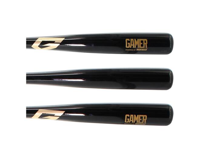 Marucci MVEGMR-BK Gamer PBM Black Maple 33 inch Size