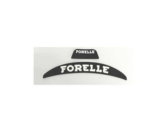 Forelle Bumper Set Riddell SpeedFlex Helmets Color White/Red