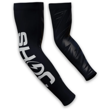 SHOC Super Grip Compression Arm Sleeve (Big Logo) L/XL Black