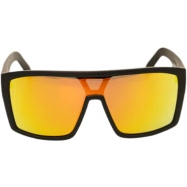 SHOC Sunglasses Gloss Black Frame Color Inferno