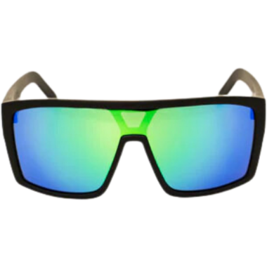 SHOC Sunglasses Gloss Black Frame Color Northern Lights