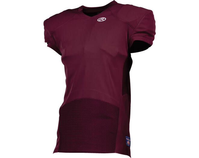 Rawlings YFJHD HMR-D Pro Cut Youth Shirt M Maroon