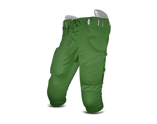 All Star FBP1A Adult 14 Slot Poly Pant 4XL Dark Green