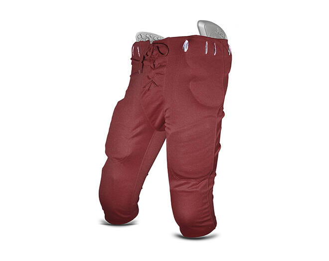 All Star FBP1A Adult 14 Slot Poly Pant 4XL Scarlet