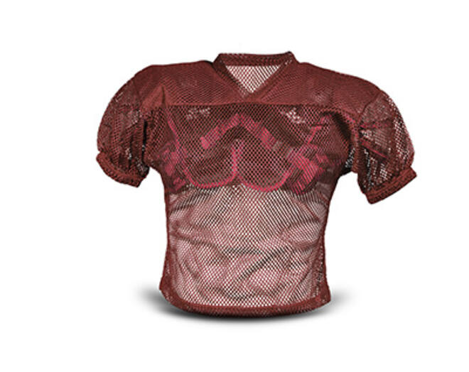 All Star FBJ2A Adult Porthole Mesh w/Double PM Yo 3XL Silver