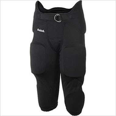 Riddell Safety Pants w/Pads Adult 3XL Black