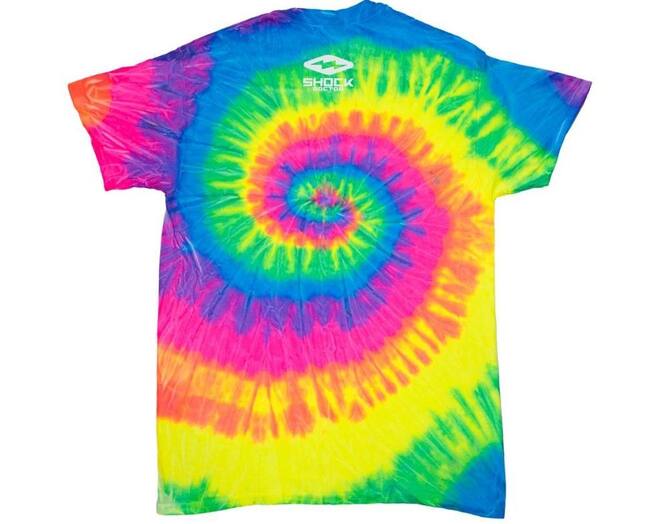 Shock Doctor Shock Drip Multi Tie-Dye SS T Youth M Size