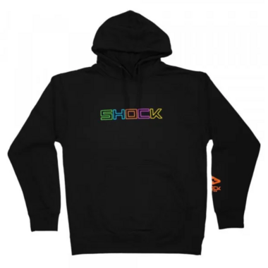 Shock Doctor Multi Color Shock LS Hoodie Youth M Size