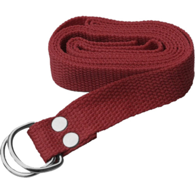 Douglas Football Belt 1 Inch Color Scarlet