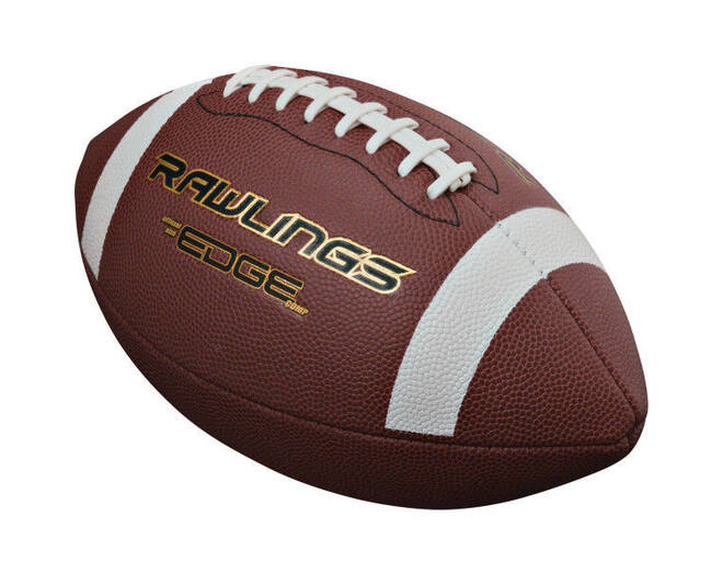 Rawlings EDGECPWB Pee Wee Size American Football with Double Wall and Air-Tight Bladder